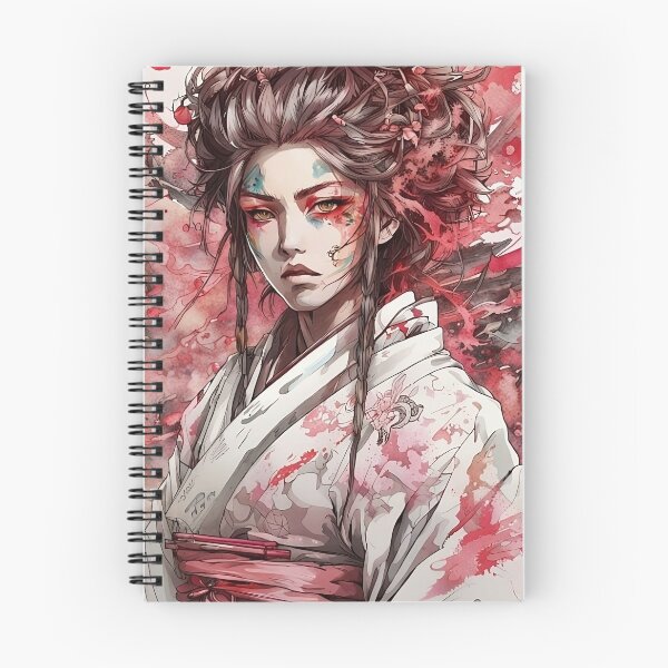 Item preview, Anime Samurai Kimono Woman designed and sold by IdesignStudio77.