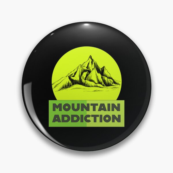 Item preview, mountain addict designed and sold by Go Easy Apparel.