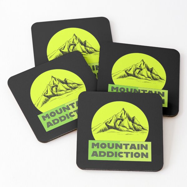 Item preview, mountain addict designed and sold by Go Easy Apparel.