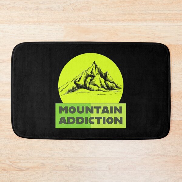 Item preview, mountain addict designed and sold by Go Easy Apparel.