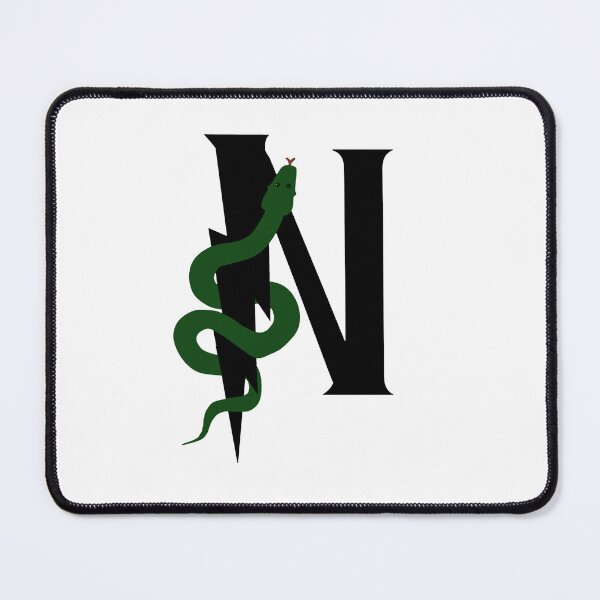 Item preview, N letter harry hp slyther magic lettering designed and sold by OdettenMargaret.