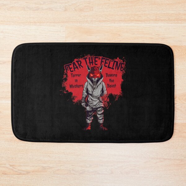 Item preview, Fear the feline designed and sold by hamishby.