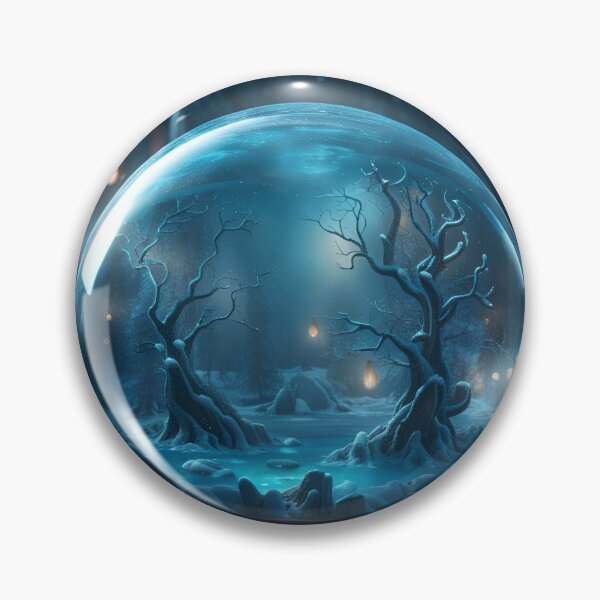 Item preview, Glass ball with magical winter land designed and sold by Geronimo-Shop.