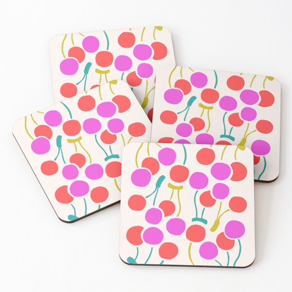 Item preview, Vibrant Retro Cherries designed and sold by WriteTheRainbow.