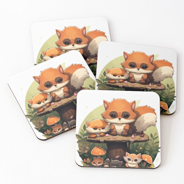 Item preview, FOX and mushroom  designed and sold by olademar.
