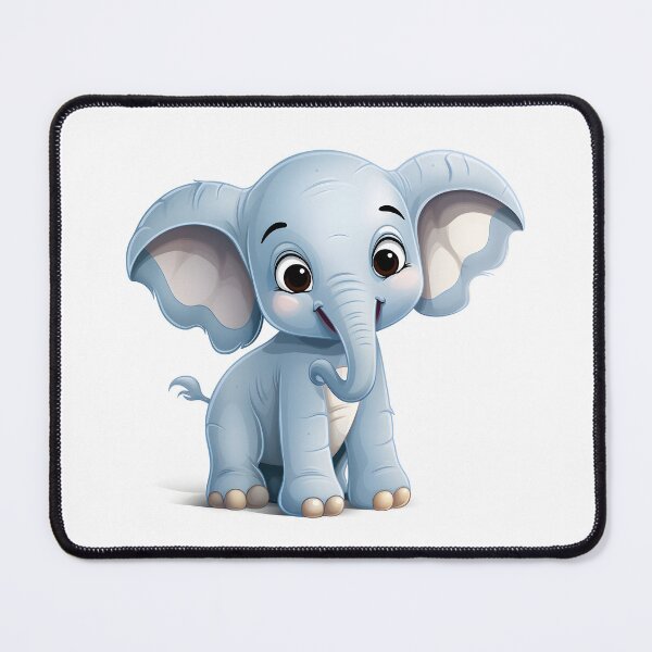Item preview, Playful Baby Elephant: A Cartoon Adventure designed and sold by Cr-AI-tive.