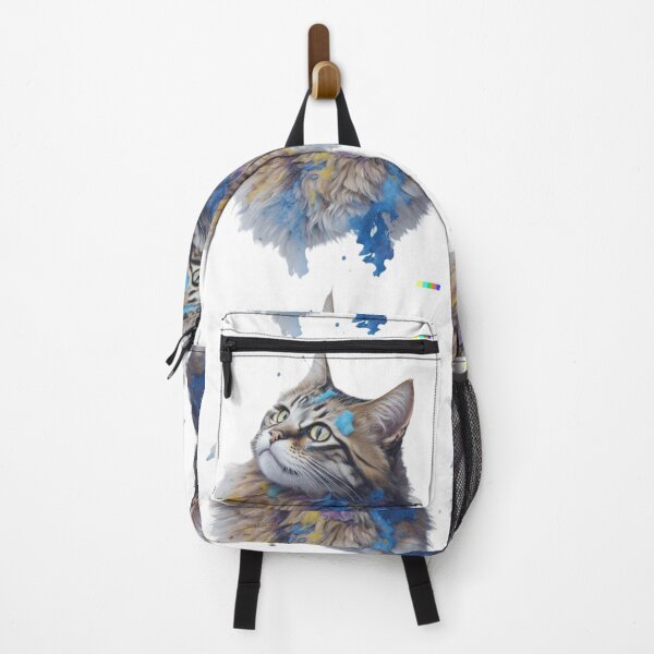 Item preview, Wildlife Canvas Portrait For A Cat designed and sold by WildSpiritPaint.