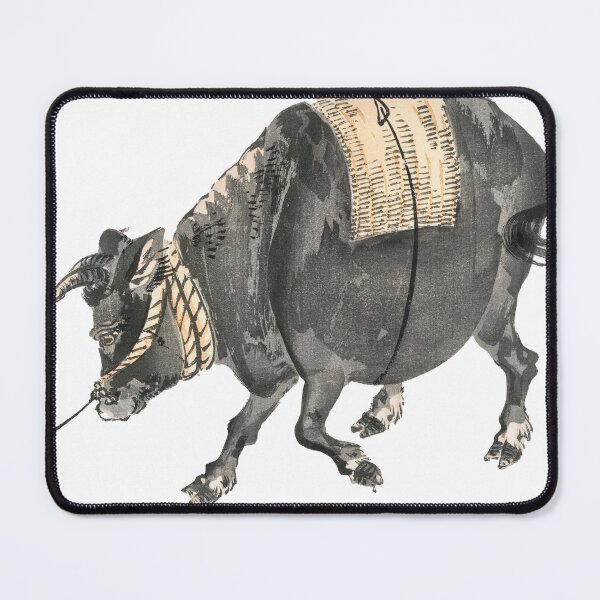 Item preview, Black bull by Kōno Bairei designed and sold by 5b2f.