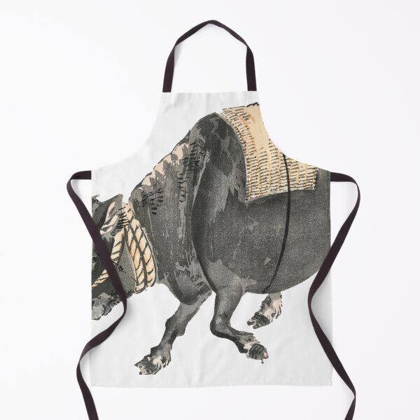Item preview, Black bull by Kōno Bairei designed and sold by 5b2f.