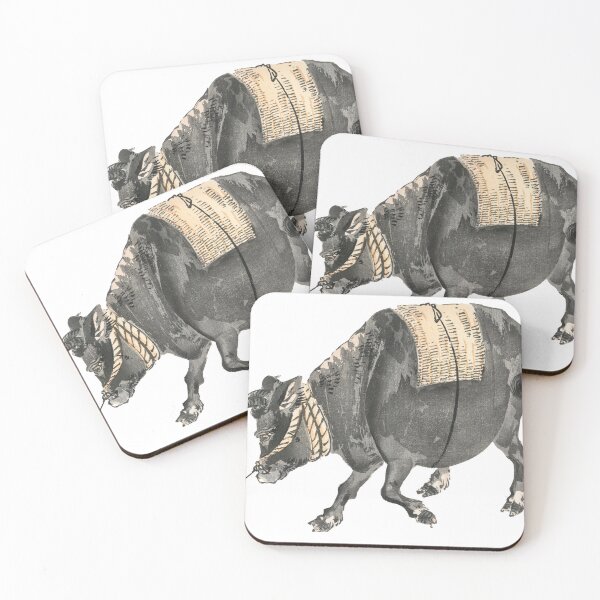 Item preview, Black bull by Kōno Bairei designed and sold by 5b2f.