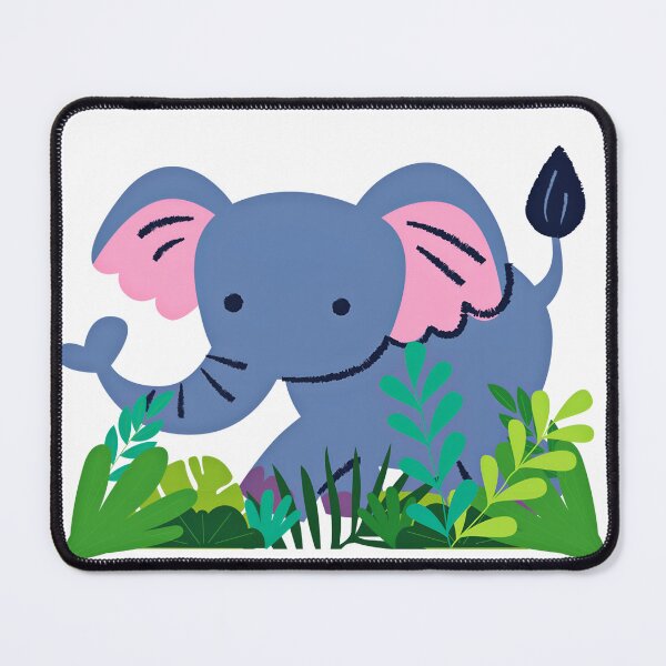 Item preview, Cute Elephant in Jungle designed and sold by Charmy Design.