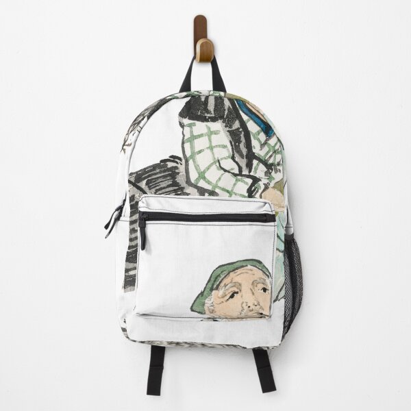 Item preview, Smoking farmer with branches by Kōno Bairei (1844-1895) designed and sold by 5b2f.
