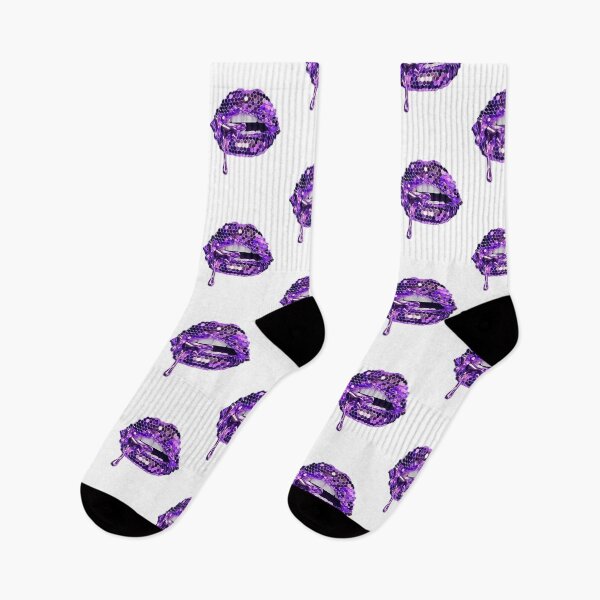 Item preview, Beautiful Purple Sequins Lips  designed and sold by Sassysue72.