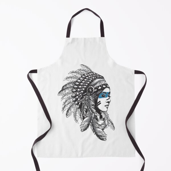 Item preview, Native american woman with headdress designed and sold by TirrellColister.