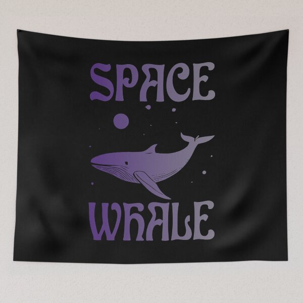 Item preview, Space Whale - Indigo designed and sold by Soulemotion.