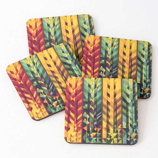 Item preview, Abstract geometric pattern - "morning forest" designed and sold by Hemindway.