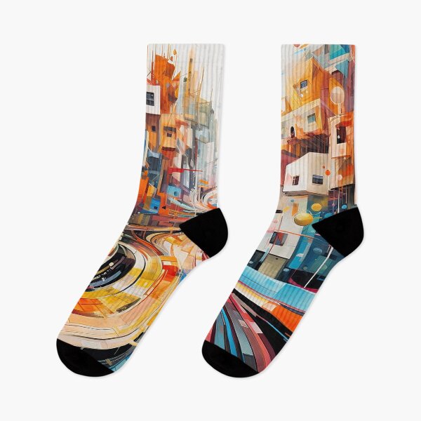Item preview, Mind-Warping Futuristic Fantasy City Scape Graphic T-Shirt Dress designed and sold by Digital-Art-Co.