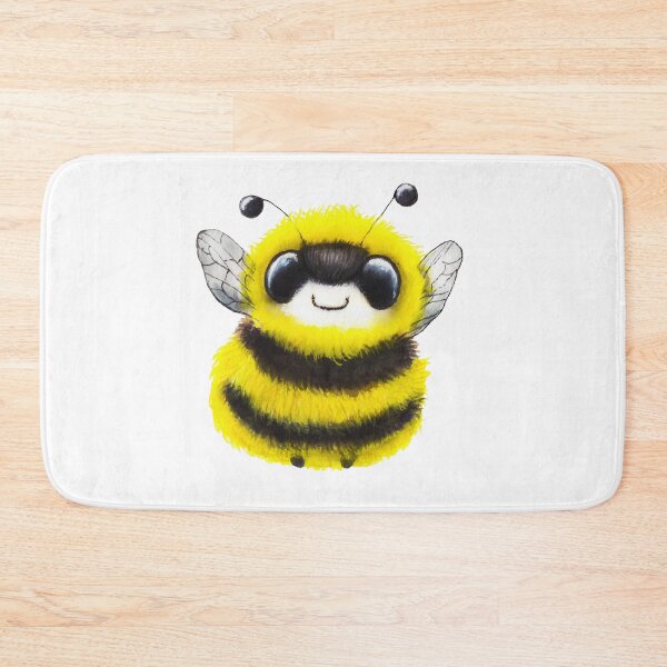Item preview, Cute Bumblebee watercolour painting designed and sold by Funsize-Art.