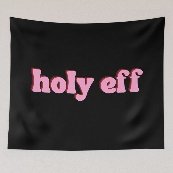 Item preview, Holy Eff designed and sold by festivalzone.
