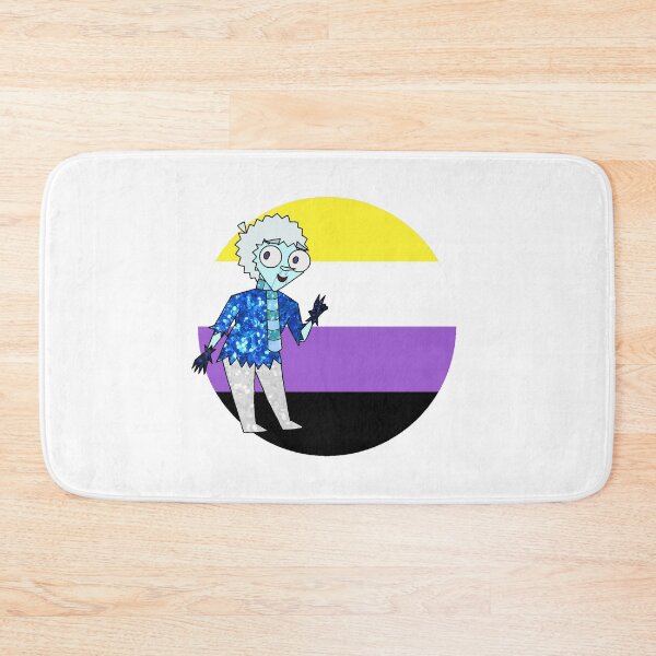 Item preview, Snow Miser Nonbinary Flag designed and sold by TheGothDork.