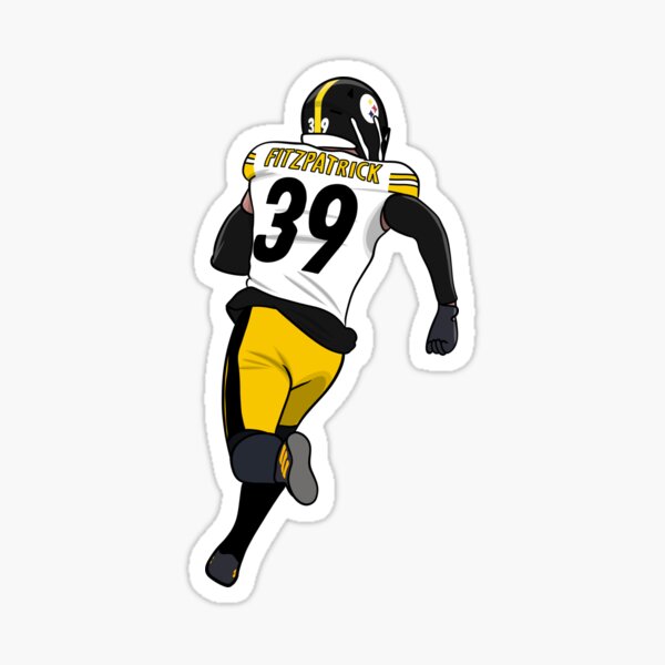 Pittsburgh Steelers: Minkah Fitzpatrick 2021 GameStar - NFL Removable Adhesive Wall Decal Giant 36W x 48H