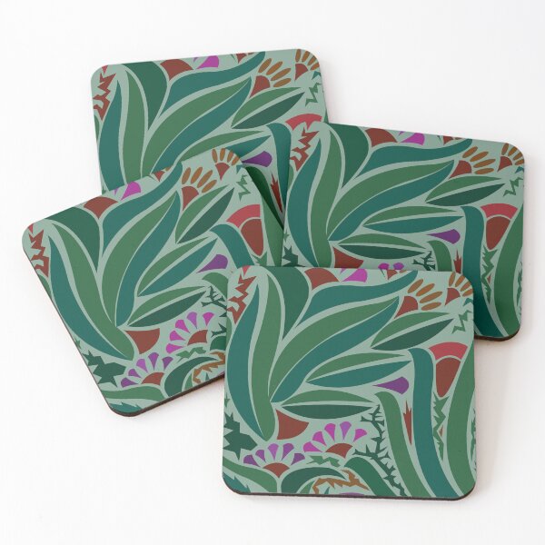 Item preview, Australiana Abstract - on grey-green designed and sold by Julia Marshall Felix.