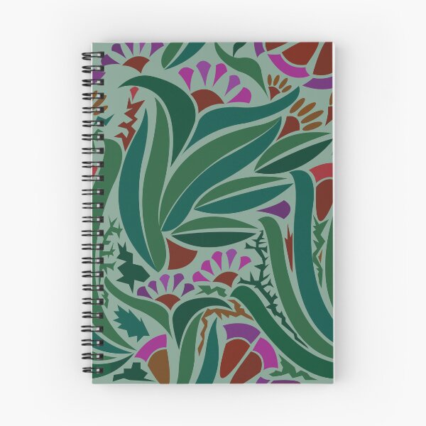 Item preview, Australiana Abstract - on grey-green designed and sold by Julia Marshall Felix.