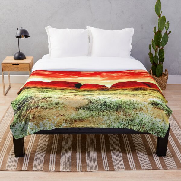 Item preview, Kata Tjuta the Olgas sunset designed and sold by PhotographicAl.