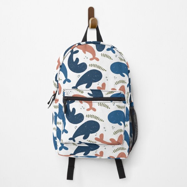 Item preview, Funny Whale Pattern Dark designed and sold by HeartPieces.