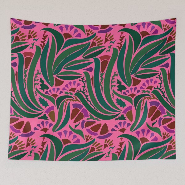 Item preview, Australiana Abstract - hot pink designed and sold by Julia Marshall Felix.