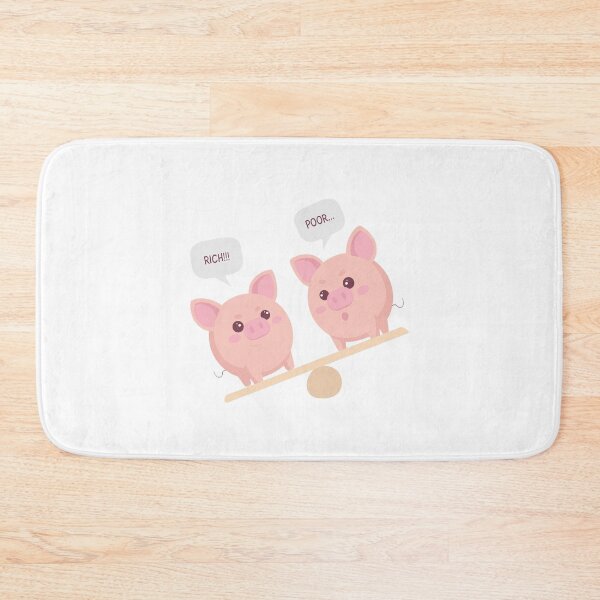 Item preview, Piggy Pig see saw rich or poor designed and sold by RunSumErrands.
