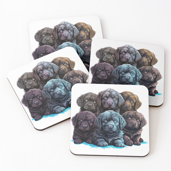 Item preview, Adorable, Charming and Enchanting Canadian Newfoundland Puppies designed and sold by CatDogBin.