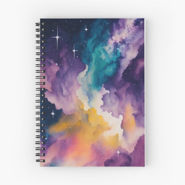 Item preview, Fascinante cielo estrellado con nebulosas | La belleza del universo designed and sold by Polariszero.