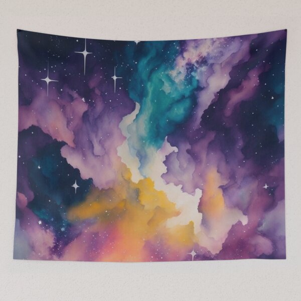 Item preview, Mesmerizing Starry Sky with Nebulae | The Beauty of the Universe designed and sold by Polariszero.