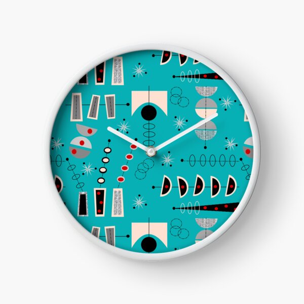 Item preview, Mid-Century Teal Abstract designed and sold by gailg1957.