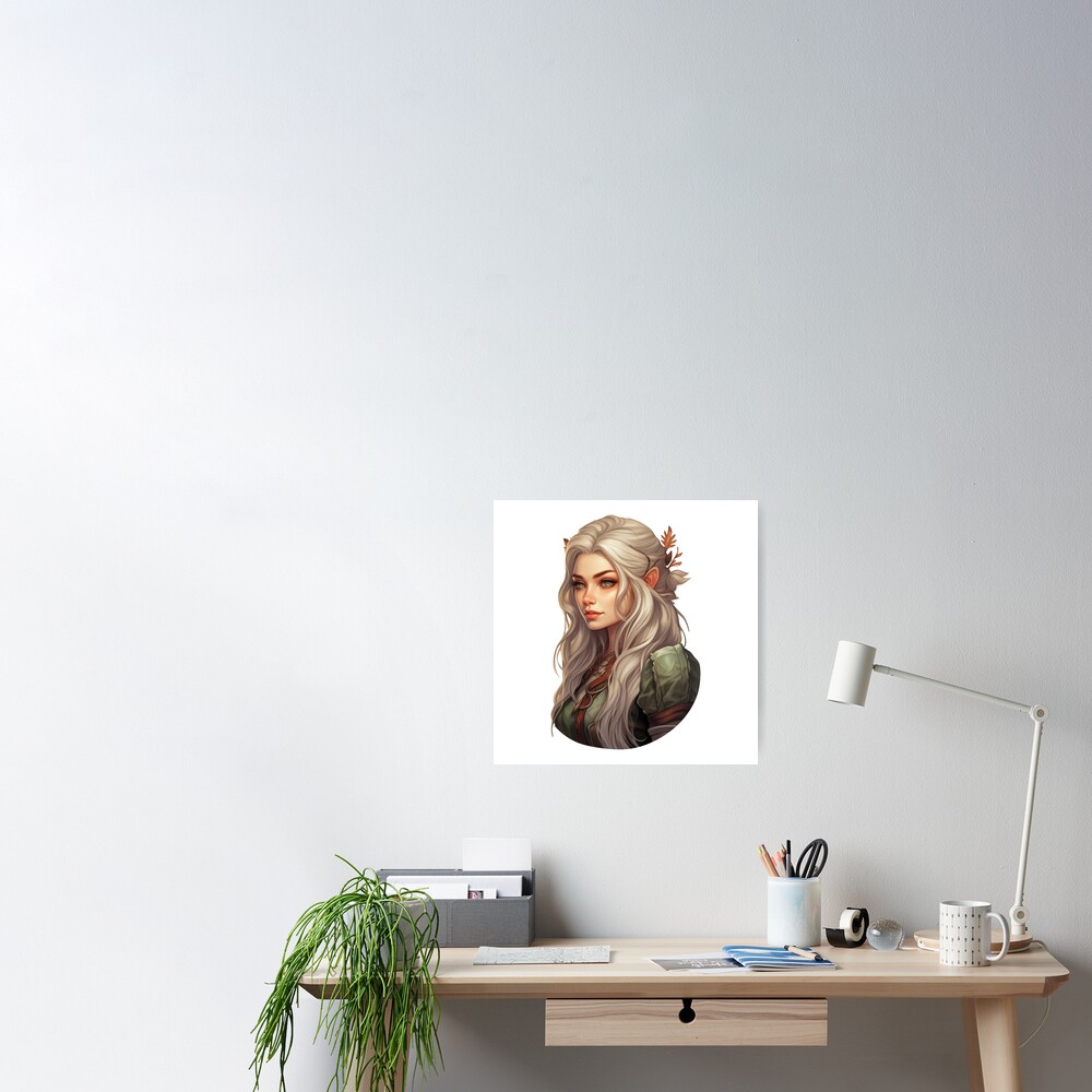 D&D Beautiful Elven Ranger Photographic Print for Sale by