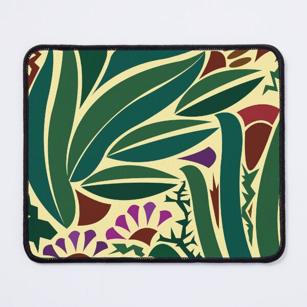 Item preview, Australiana Abstract - on creamy yellow designed and sold by Julia Marshall Felix.