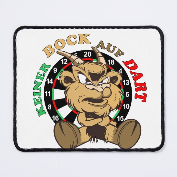 Item preview, Dart Bock funny saying: No Bock on darts designed and sold by ChrUzDesigner.