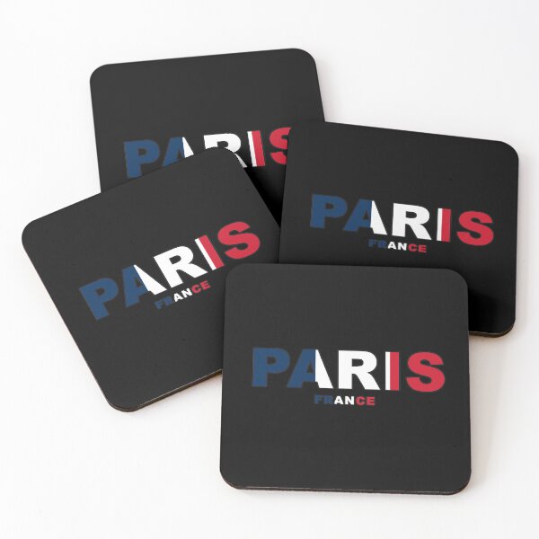 Item preview, Paris France Colored with Flag Colors designed and sold by Gevover.