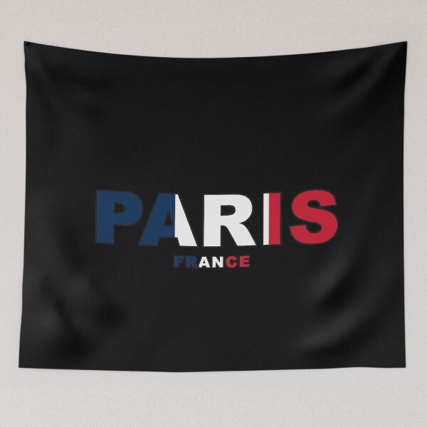 Item preview, Paris France Colored with Flag Colors designed and sold by Gevover.