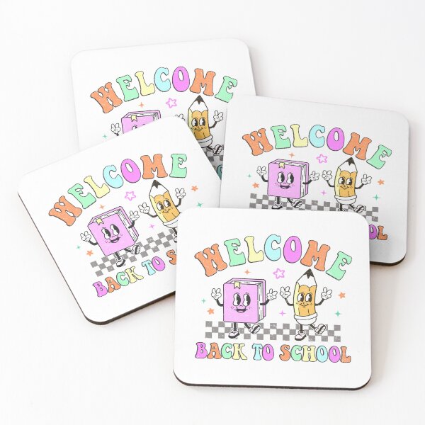 Item preview, back to school welcome retro designed and sold by PositiveIdeas.
