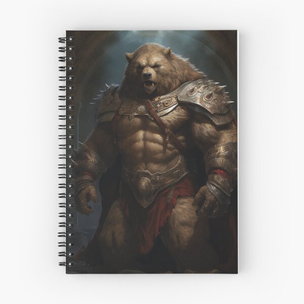 Item preview, Wild Guardian: Armored Bear in Nature's Embrace! designed and sold by calharborne.