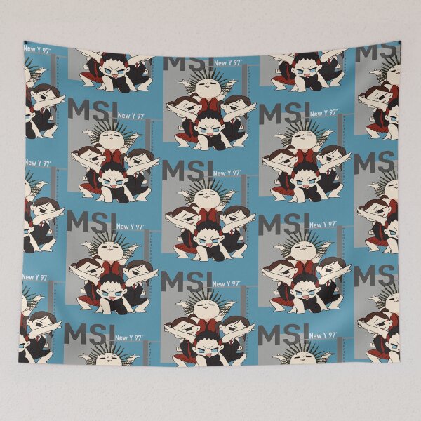 Item preview, Funny Man Msi Chibi Graphic For Fans   designed and sold by MaceoKeegan.