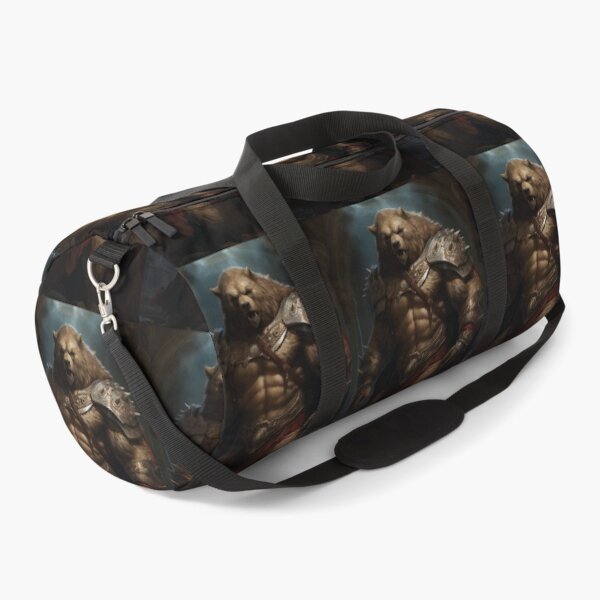 Item preview, Wild Guardian: Armored Bear in Nature's Embrace! designed and sold by calharborne.
