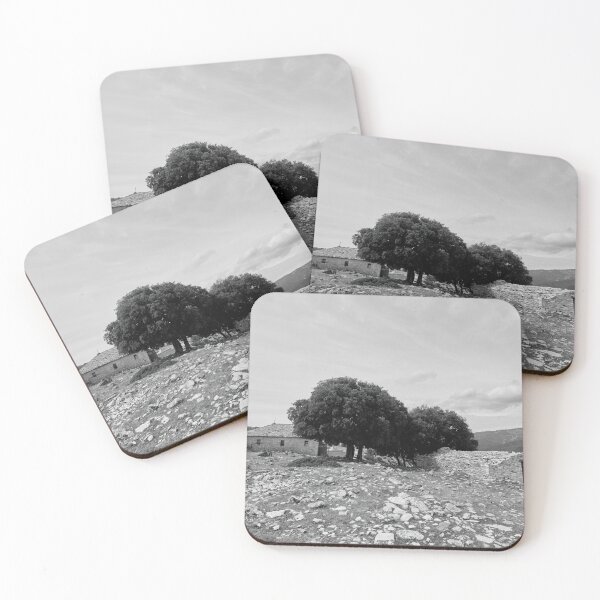 Item preview, The Chapel and Kastro ossuary Kastro views 16 bw designed and sold by Jouko Lehto Photography.