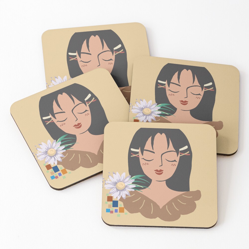 Item preview, Coasters (Set of 4) designed and sold by Palanquin.