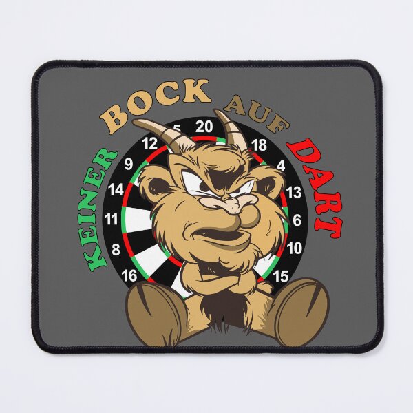Item preview, Dart Bock funny saying: No Bock on darts designed and sold by ChrUzDesigner.