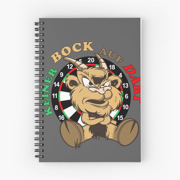 Item preview, Dart Bock funny saying: No Bock on darts designed and sold by ChrUzDesigner.