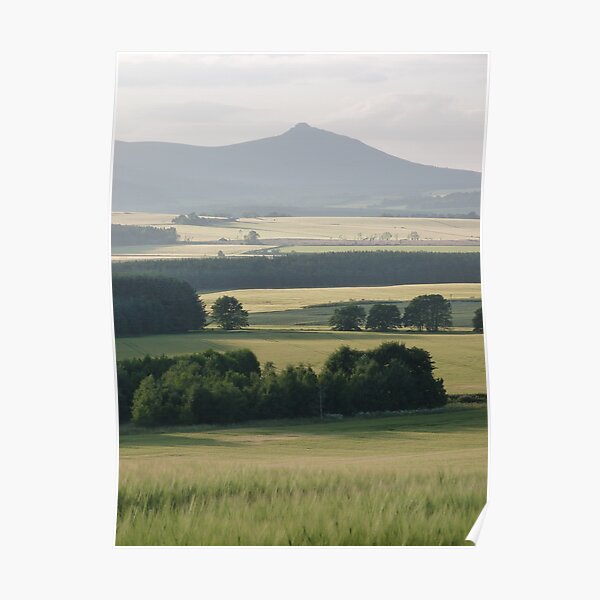 Bennachie and Barley 2 Poster