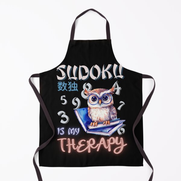 Item preview, Brown Owl Sudoku, Sudoku Is My Therapy, Sudoku Player Gift, Sudoku Game, Sudoku Lover, Puzzle, Board Games designed and sold by PupilLove.